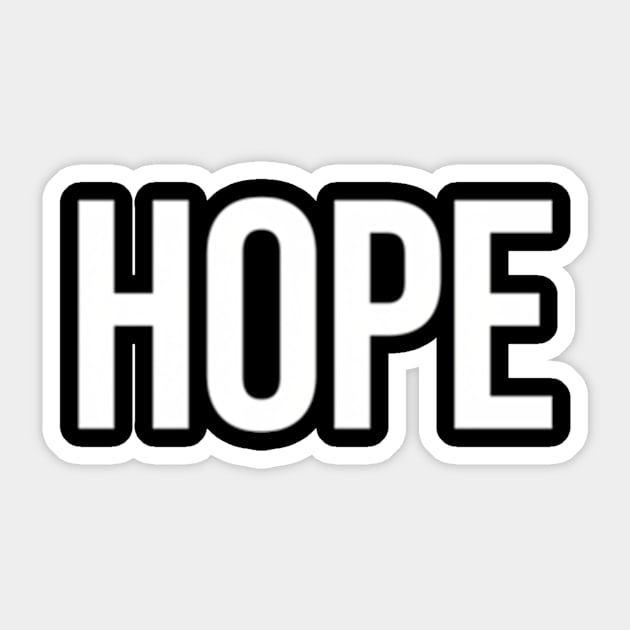 Hope Sticker by Ro Go Dan